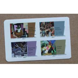 A2-K6 : Peintures du XXè s. - Roger de la Fresnaye / Pablo Picasso / F. Kupka / A. Lhote - Autoadhésifs