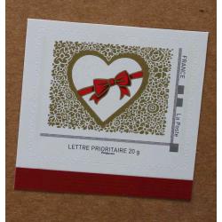 A3-K10 : Mille raisons d'écrire - Coeur .  Autocollant, autoadhésif