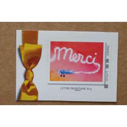 A3-K10 : Mille raisons d'écrire - Merci, avion.  Autocollant, autoadhésif