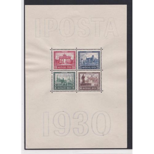 FEUILLET IPOSTA 1930