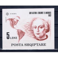 Albanie Europa CEPT 1992 bloc neuf** MNH