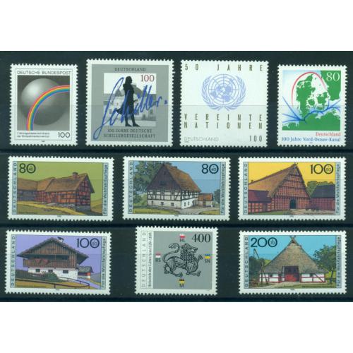 Timbres neufs** d'ALLEMAGNE