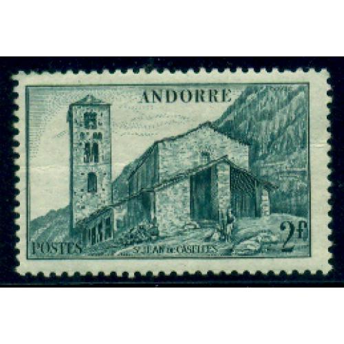 Timbre neuf* d'Andorre n° 101