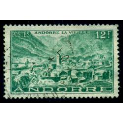 Timbre oblitéré d'Andorre n° 130