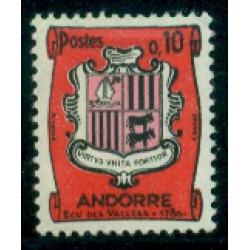 Timbre neuf** d'Andorre n° 155