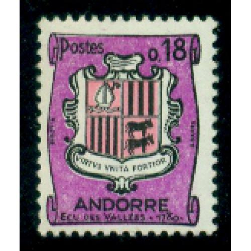 Timbre neuf* d'Andorre n° 156A