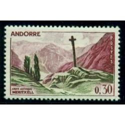 Timbre oblitéré d'Andorre n° 159