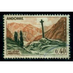 Timbre oblitéré d'Andorre n° 159A