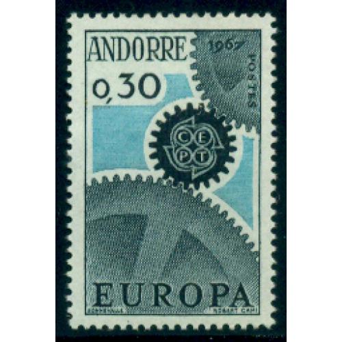 Timbre neuf** d'Andorre n° 179