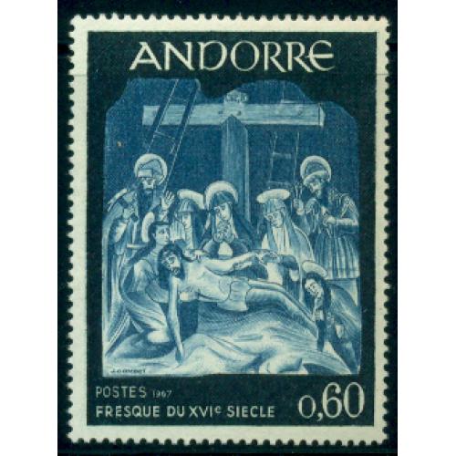 Timbre neuf** d'Andorre n° 186