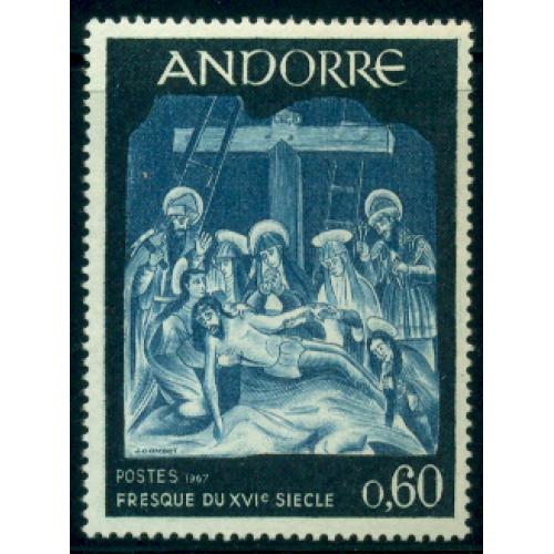 Timbre neuf** d'Andorre n° 186