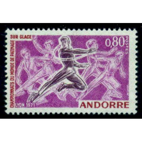 Timbre neuf** d'Andorre n° 209