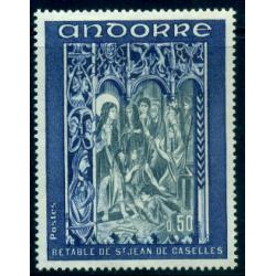 Timbre neuf** d'Andorre n° 222