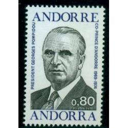 Timbre neuf** d'Andorre n° 249