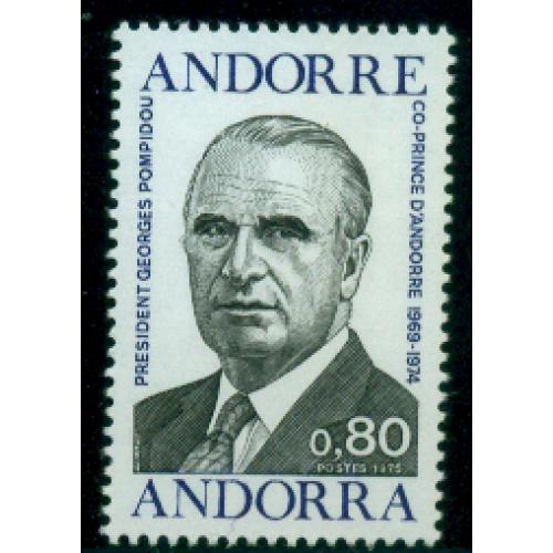 Timbre neuf** d'Andorre n° 249