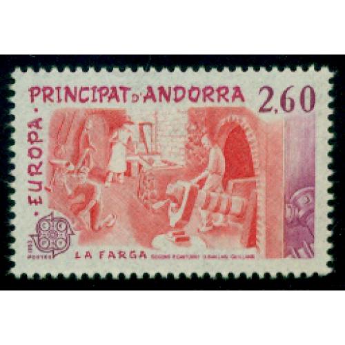 Timbre neuf** d'Andorre n° 314