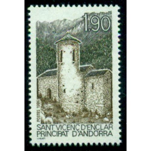 Timbre neuf** d'Andorre n° 354