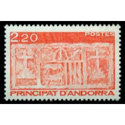 Timbre neuf** d'Andorre n° 357