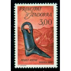 Timbre neuf** d'Andorre n° 367