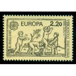 Timbre neuf** d'Andorre n° 378
