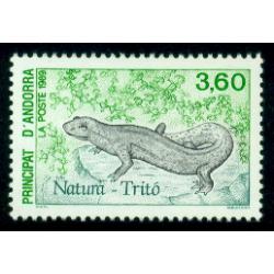 Timbre neuf** d'Andorre n° 383