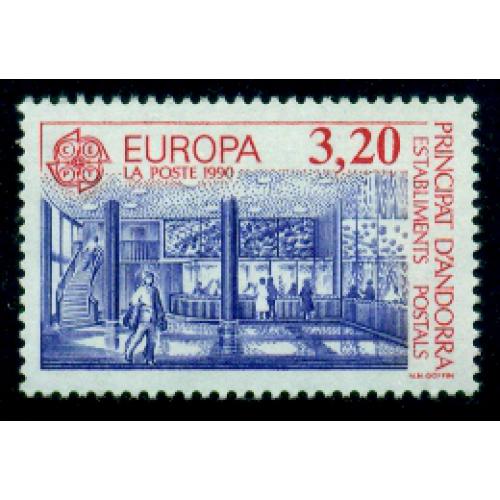 Timbre neuf** d'Andorre n° 389