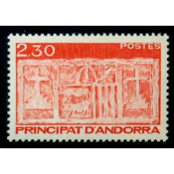 Timbre neuf** d'Andorre n° 391