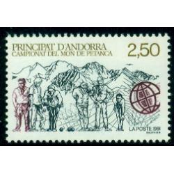 Timbre neuf** d'Andorre n° 407