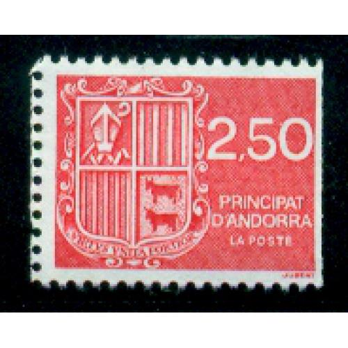 Timbre neuf** d'Andorre n° 409