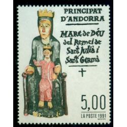 Timbre neuf** d'Andorre n° 412