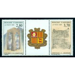 Timbre neuf** d'Andorre n° 443A