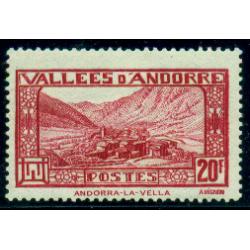 Timbre neuf* d'Andorre n° 45