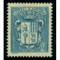 Timbre neuf* d'Andorre n° 48