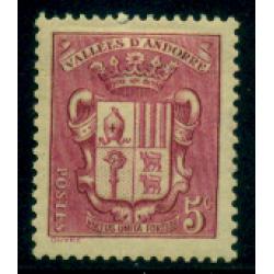 Timbre neuf* d'Andorre n° 50