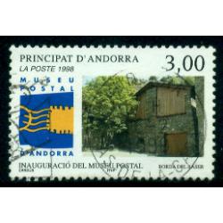 Timbre oblitéré d'Andorre n° 510
