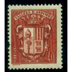 Timbre neuf* d'Andorre n° 57