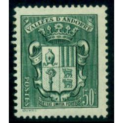 Timbre neuf* d'Andorre n° 58