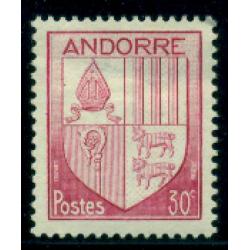 Timbre neuf* d'Andorre n° 94