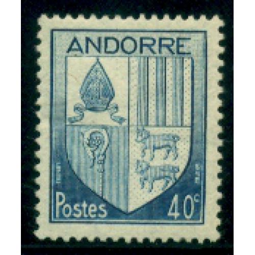 Timbre neuf* d'Andorre n° 95