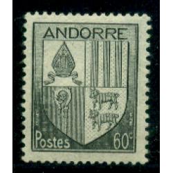 Timbre neuf* d'Andorre n° 97