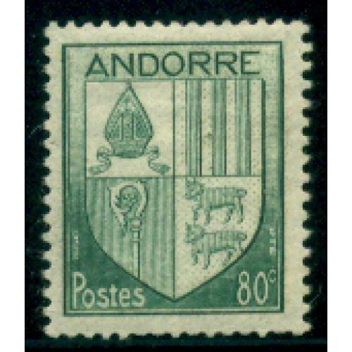 Timbre neuf* d'Andorre n° 99