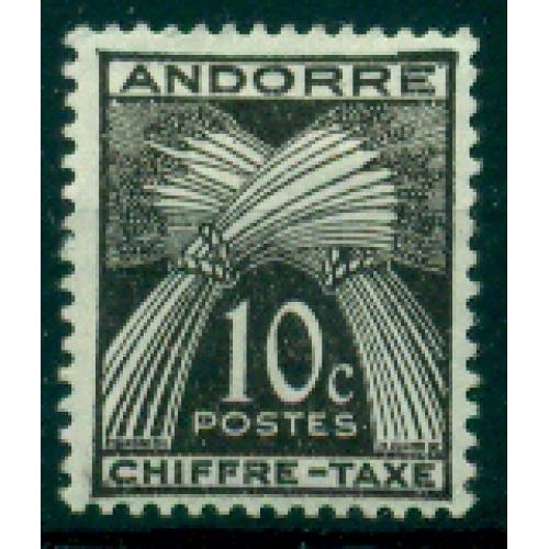 Timbre neuf* d'Andorre n° T21