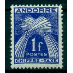 Timbre neuf* d'Andorre n° T24