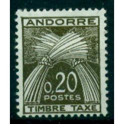 Timbre neuf* d'Andorre n° T44