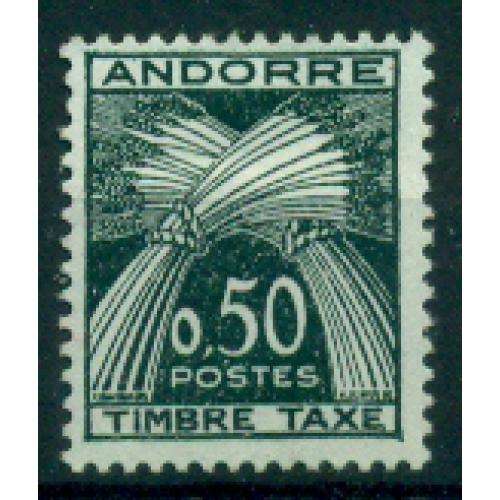 Timbre neuf* d'Andorre n° T45