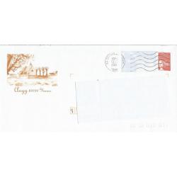 Prêt à Poster PAP  AUGY - YONNE  Oblitéré 2001 (Rep. Luquet)