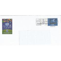 Prêt à Poster PAP  AUXERRE YONNE - Football L'AJ AUXERRE AJA Fête ses Cent Ans 2005  Oblitéré (Rep. Magritte)