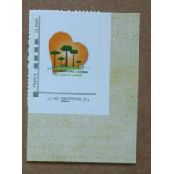 B1-G2 : La forêt des Landes me tient à coeur . Autoadhésif, autocollant