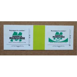 B1-I2 : Vaincre la mucoviscidose . Autoadhésifs, autocollants