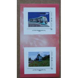 B1-I2 : Tramway du Grand Besançon (2014) . Autocollants, autoadhésifs